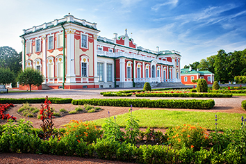 Bâtiment et jardin