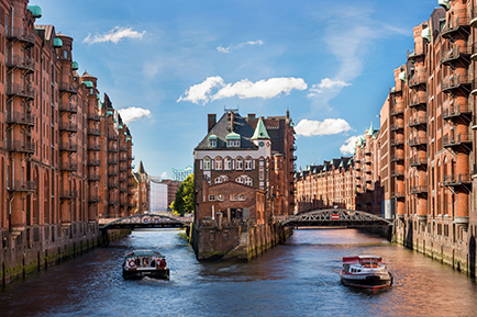 Hambourg Rivière l'Alster