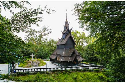 La stavkirke de Fantoft Bergen