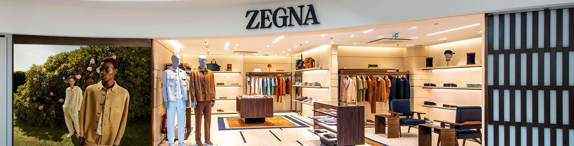 Zegna boutique at Nice Airport!