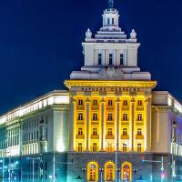 Vue sur monuments à Sofia