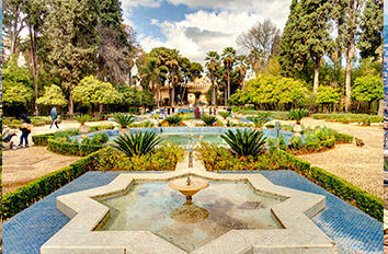 Le jardin Jnan Sbil à Fès (Maroc)