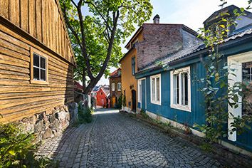 Rue  Damstredet à oslo